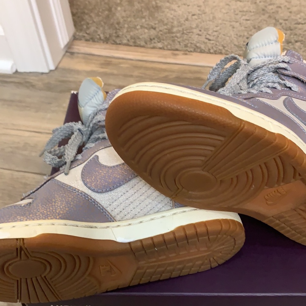 Nike Dunks Sky High Vntg Wedge Color Silver Ice B… - image 5